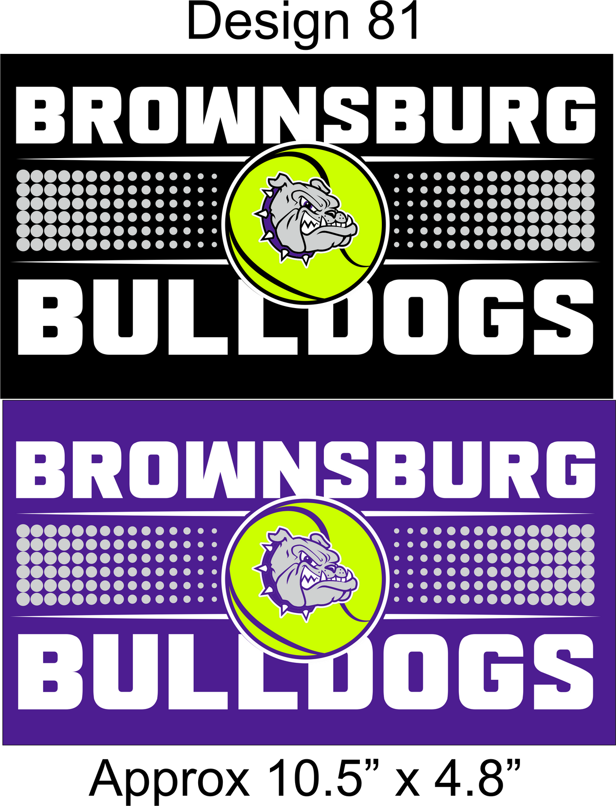 Brownsburg on Demand-3413 Bella + Canvas Triblend Tee