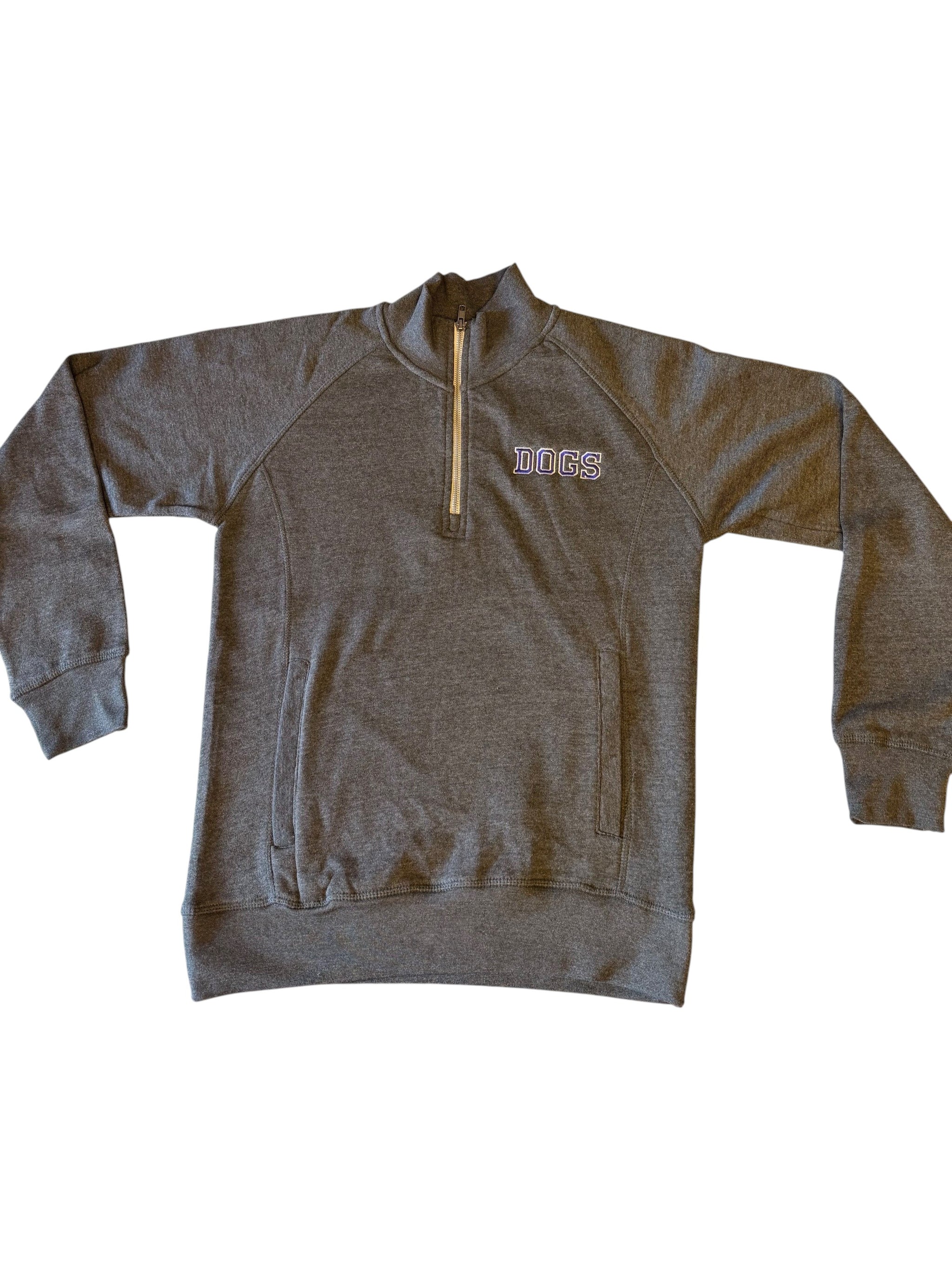 Men's Dogs Embroidered 1/4 Zip