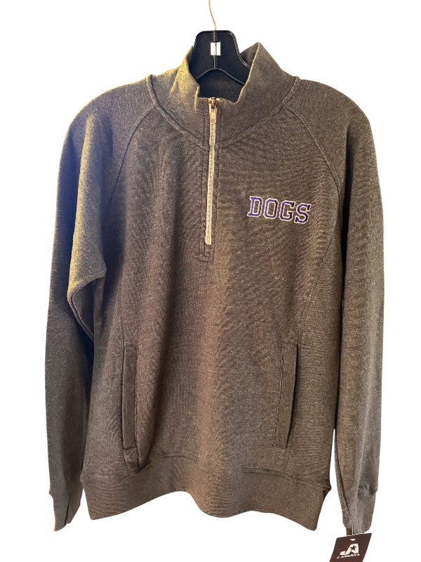 Men's Dogs Embroidered 1/4 Zip