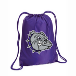 Bulldog Drawstring Backpack 16-1/2" x 19" Larger Size