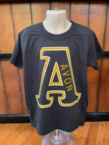 Avon Youth Black Tee