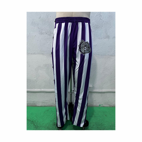 Brownsburg Bulldog Stripe Tearaway Pants - Rose Promos