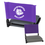 Brownsburg Bulldogs Heavy Duty Steel Stadium Chair - In Store Pick Up only - Rose Promos