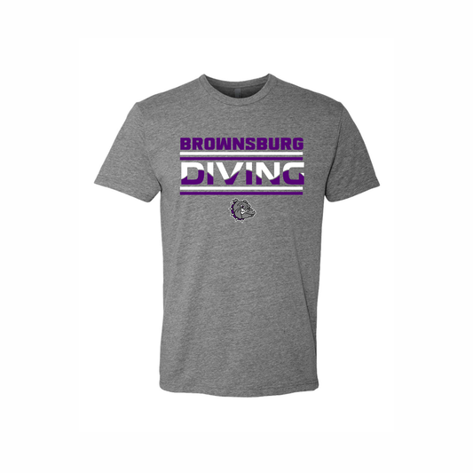 Brownsburg Diving Tee - Rose Promos