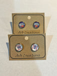Brownsburg Post Earrings - Rose Promos