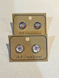 Brownsburg Post Earrings - Rose Promos