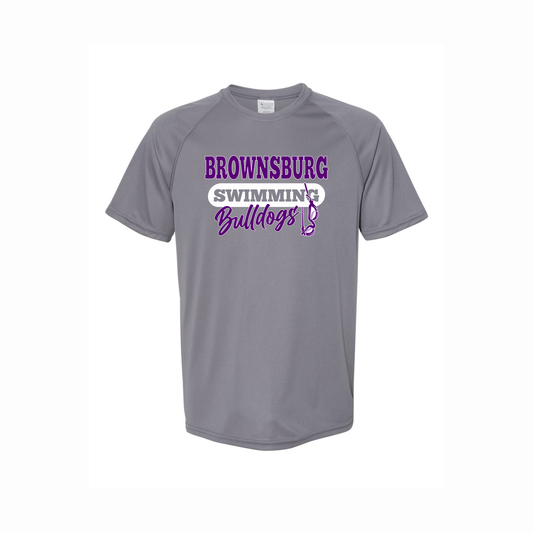 Brownsburg Swim Wicking Tee - Rose Promos