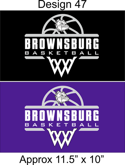 Brownsburg on Demand-3413 Bella + Canvas Triblend Tee