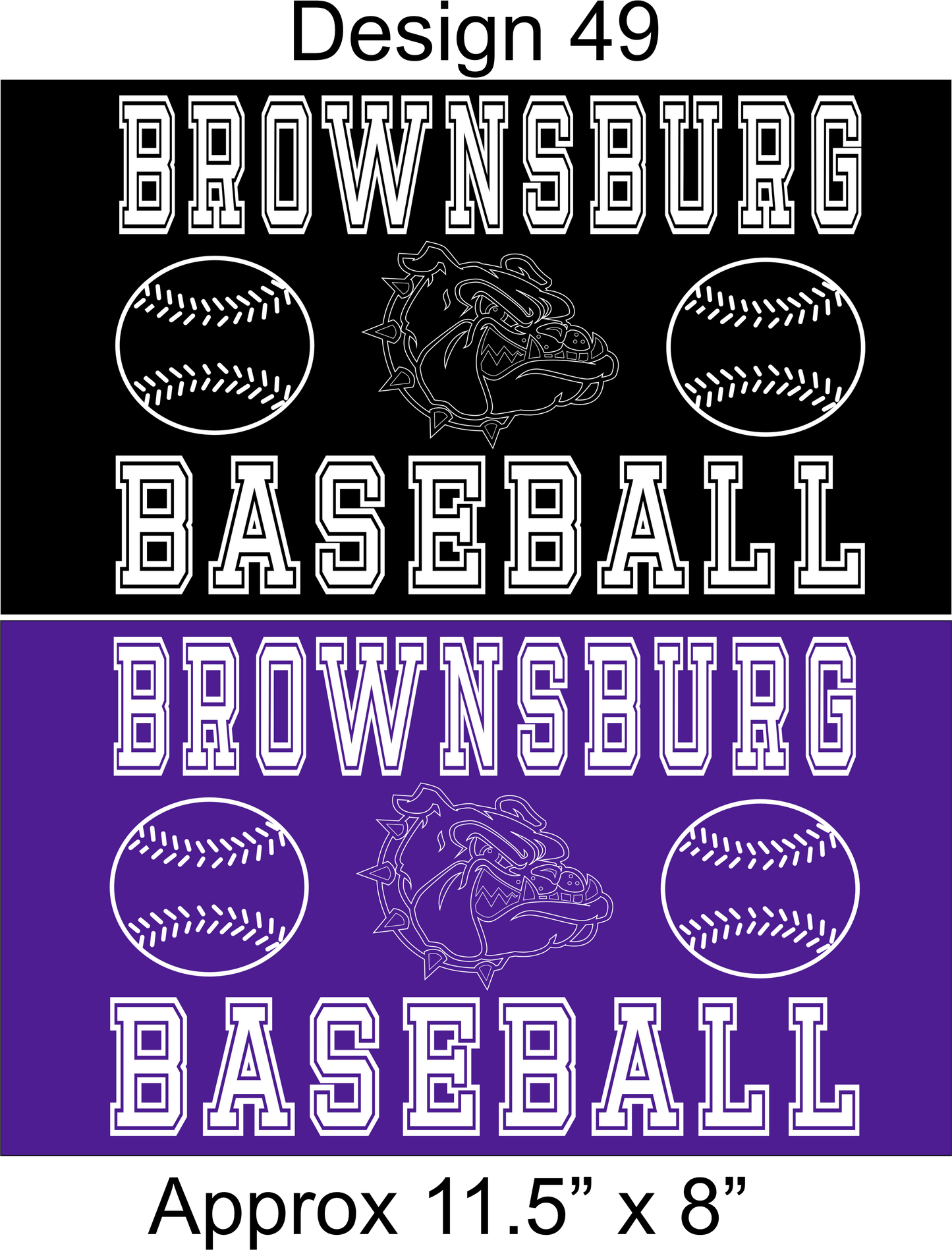 Brownsburg on Demand-3413 Bella + Canvas Triblend Tee