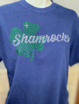 Rhinestone Shamrocks Tee