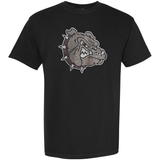 Rhinestone Bulldog Head Tee
