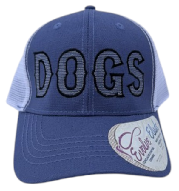 Ladies DOGS Embroidered Cap- 40% OFF at checkout