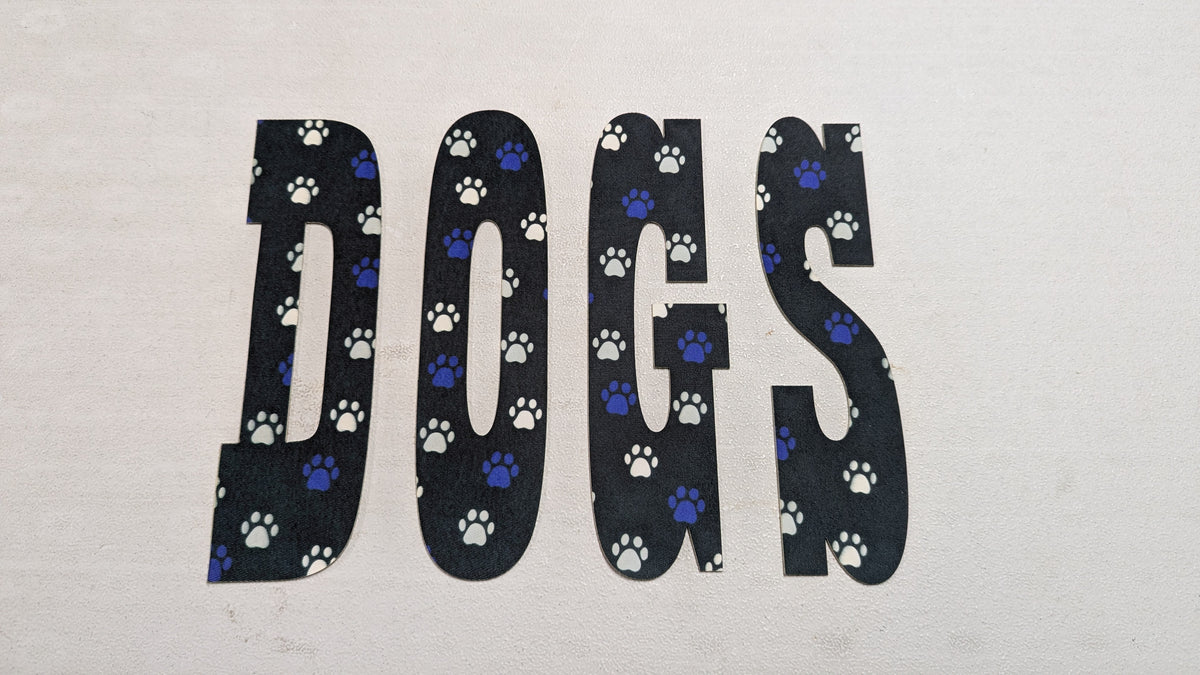 Women's Embroidered Patchwork DOGS Sweatshirt
