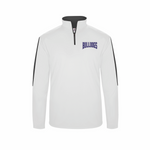 Embroidered Bulldogs Quarter Zip - Rose Promos