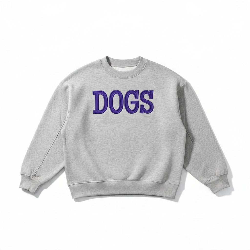 Women's DOGS Mock Neck Sweatshirt