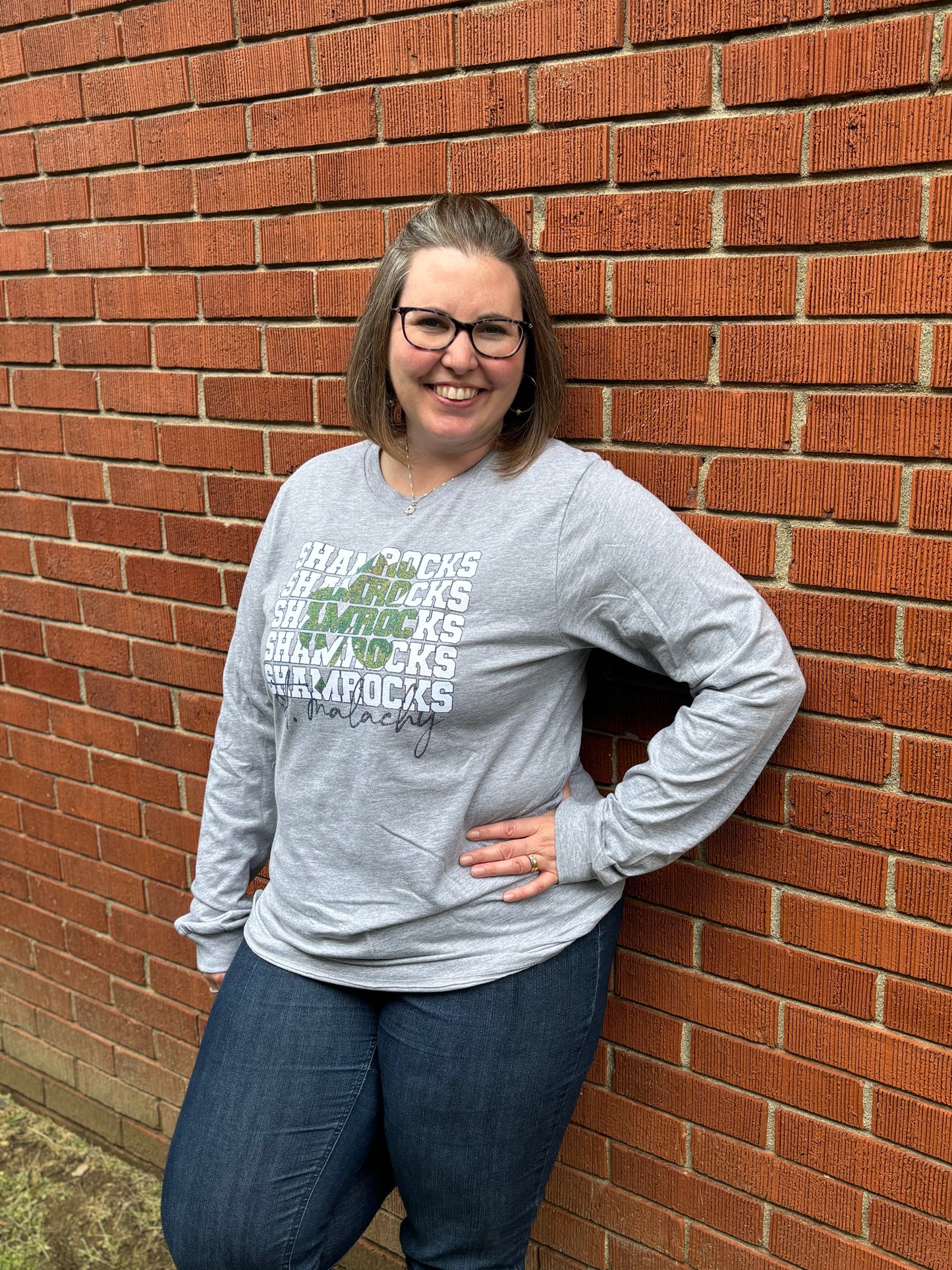 Last Chance: St. Malachy Sparkle Long Sleeve