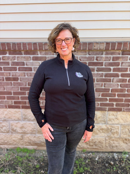 Last Chance: Ladies Embroidered 1/4 Zip