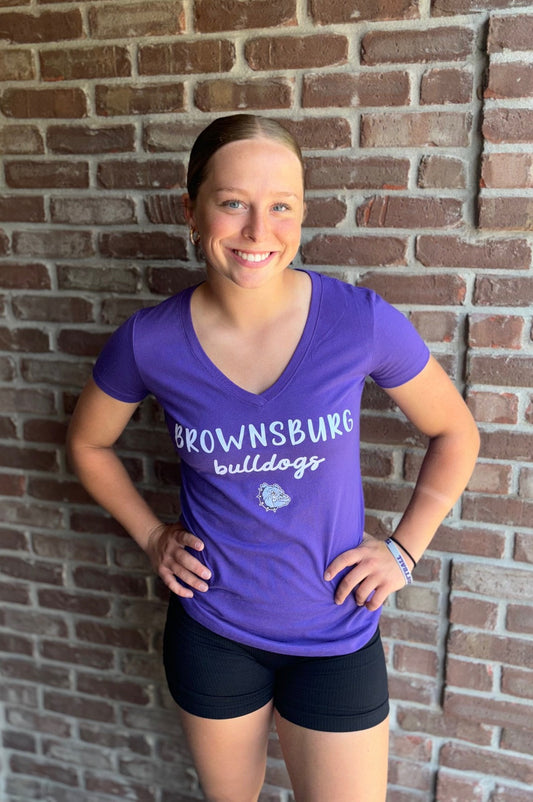 Last Chance: Bulldogs Ladies V Neck