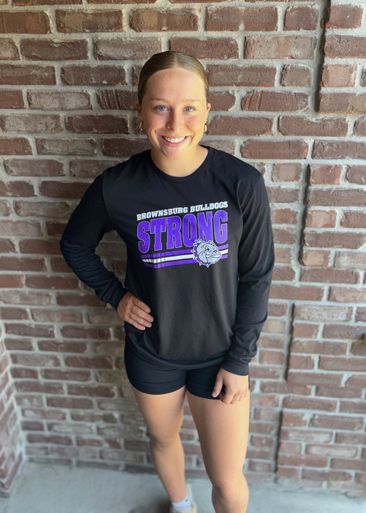 Last Chance: Bulldogs Strong Long Sleeve Tee