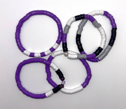 Bulldogs Stackable Bracelets