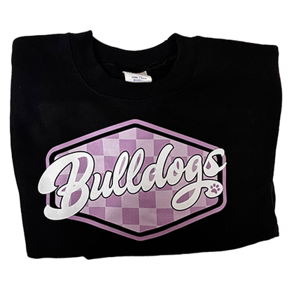 Bulldogs Checkerboard Youth Pocket Crew