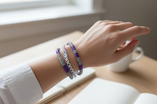 Bulldogs Stackable Bracelets