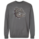 Rhinestone Bulldog Head Crew