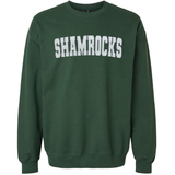 Classic Shamrocks Embroidered Glitter Crew