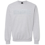 Classic Shamrocks Embroidered Glitter Crew