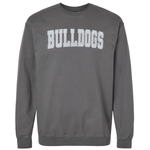 Classic Bulldogs Embroidered Glitter Crew