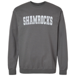 Classic Shamrocks Embroidered Glitter Crew