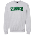 Classic Shamrocks Embroidered Glitter Crew