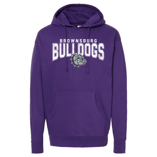 Distressed Bulldogs Hoodie