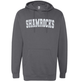 Classic Shamrocks Embroidered Glitter Hoodie