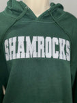 Classic Shamrocks Embroidered Glitter Hoodie