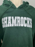 Classic Shamrocks Embroidered Glitter Hoodie
