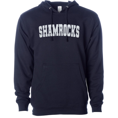 Classic Shamrocks Embroidered Glitter Hoodie