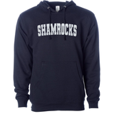 Classic Shamrocks Embroidered Glitter Hoodie