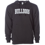 Classic Bulldogs Embroidered Glitter Hoodie