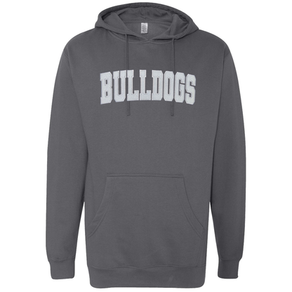 Classic Bulldogs Embroidered Glitter Hoodie