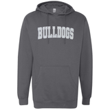 Classic Bulldogs Embroidered Glitter Hoodie
