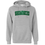 Classic Shamrocks Embroidered Glitter Hoodie