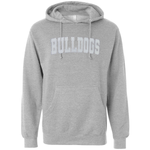 Classic Bulldogs Embroidered Glitter Hoodie