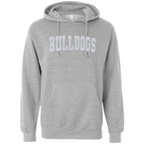 Classic Bulldogs Embroidered Glitter Hoodie