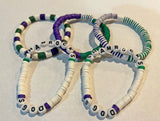 Brownsburg and St. Malachy Stackable Bracelets