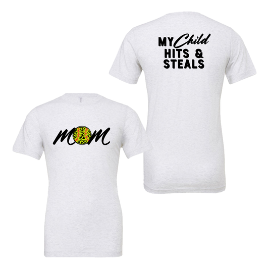 Softball Mom Tee - Rose Promos