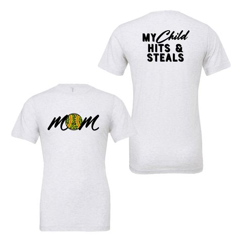 Softball Mom Tee - Rose Promos