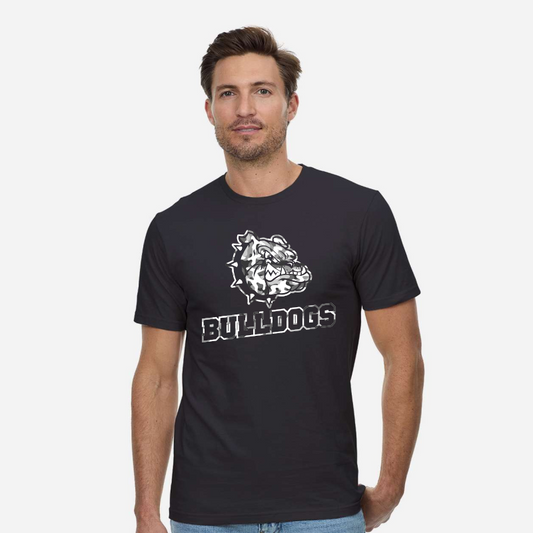 Bulldogs Black Camo Tee