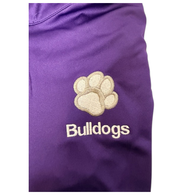 Paw Print Embroidered Ladies 1/4 Zip