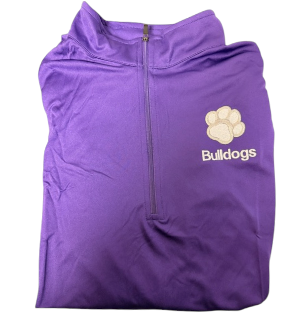 Paw Print Embroidered Ladies 1/4 Zip